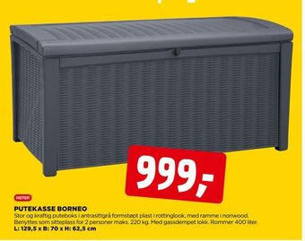 jem & fix Putekasse borneo tilbud