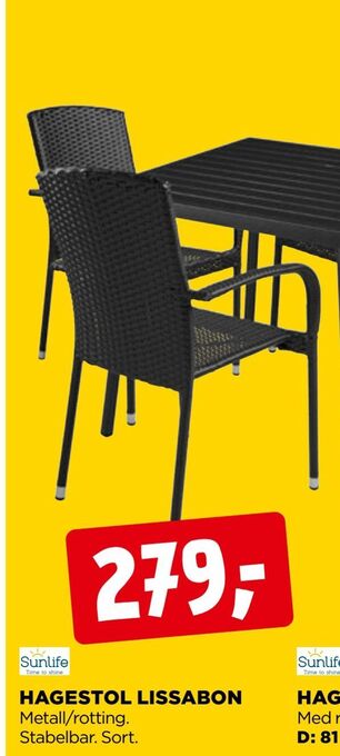 jem & fix Hagestol lissabon tilbud