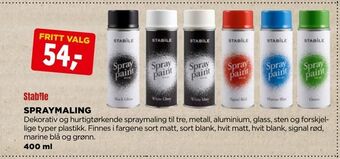 jem & fix Spraymaling tilbud