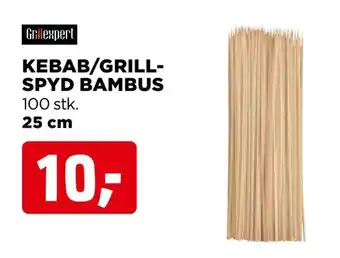 jem & fix Kebab/grill- spyd bambus tilbud