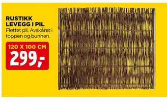 jem & fix Rustikk levegg i pil tilbud