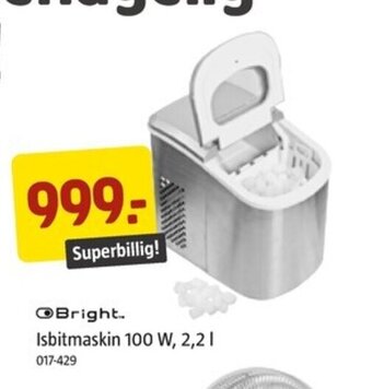 Jula Bright Isbitmaskin 100 W, 2, 2 I tilbud