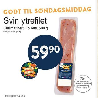 Joker Svin ytrefilet tilbud