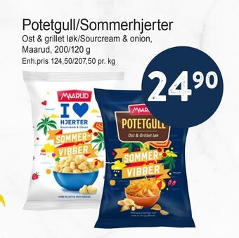Joker Potetgull/Sommerhjerter tilbud