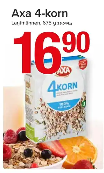 Spar Axa 4-korn tilbud