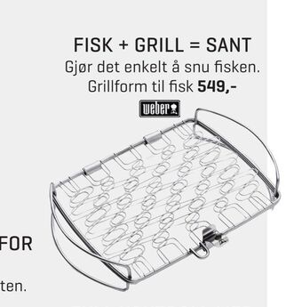 Jernia Fisk + grill = sant tilbud