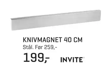 Jernia Knivmagnet 40 cm tilbud