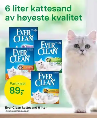 Ever Clean kattesand 6 liter