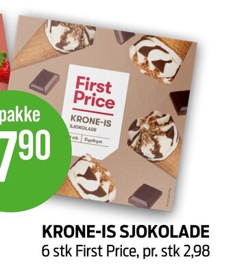 Kiwi Krone-is sjokolade tilbud