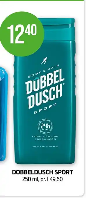 Kiwi Dobbeldusch sport tilbud