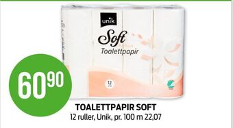 Kiwi Toalettpapir soft tilbud