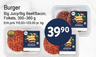 Joker Folkets burger tilbud