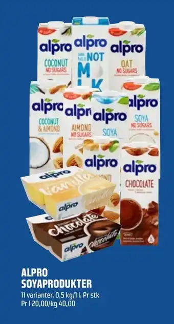Coop Obs Alpro soyaprodukter tilbud