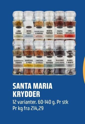 Coop Obs Santa maria krydder tilbud