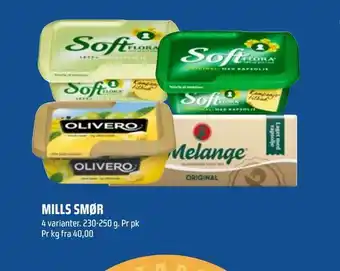 Coop Obs Mills smør tilbud