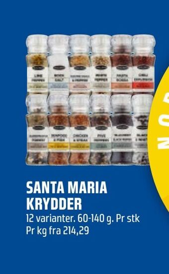 Coop Obs Santa maria krydder tilbud