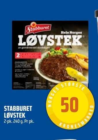 Coop Obs Stabburet løvstek tilbud