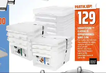 Coop Obs SMARTSTORE™ CLASSIC 15 OPPBEVARINGSBOKS 3 PK. tilbud
