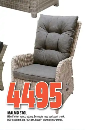 Coop Obs Malmø stol tilbud