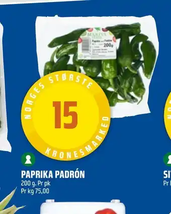 Coop Obs Paprika padrón tilbud