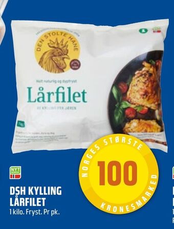 Coop Obs Dsh kylling lårfilet tilbud
