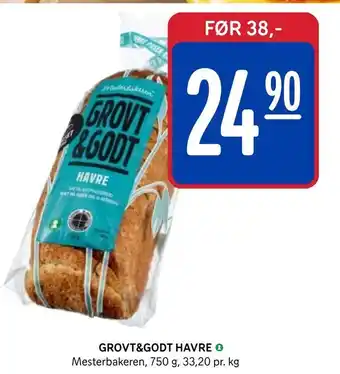 Rema 1000 Grovt&godt havre tilbud