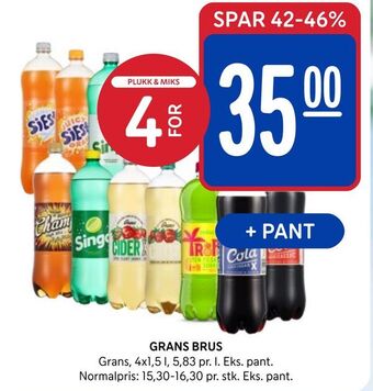 Rema 1000 Grans brus tilbud