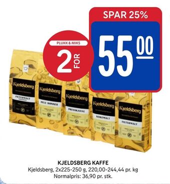 Rema 1000 Kjeldsberg kaffe tilbud