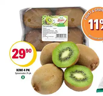 Coop Extra Kiwi 4 pk tilbud