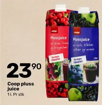 Coop Marked Coop pluss juice tilbud