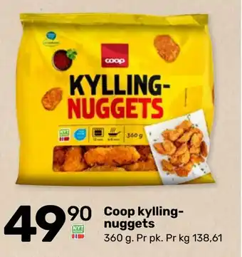 Matkroken Coop kylling nuggets tilbud