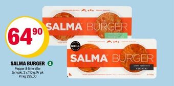 Coop Extra Salma burger tilbud