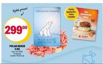 Coop Extra Polar reker tilbud