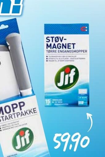 Europris Jif støvmagnet tilbud