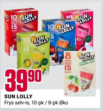 Europris Sun lolly tilbud