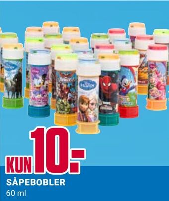 Europris Såpebobler tilbud