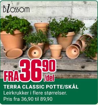 Europris Terra classic potte/skål tilbud