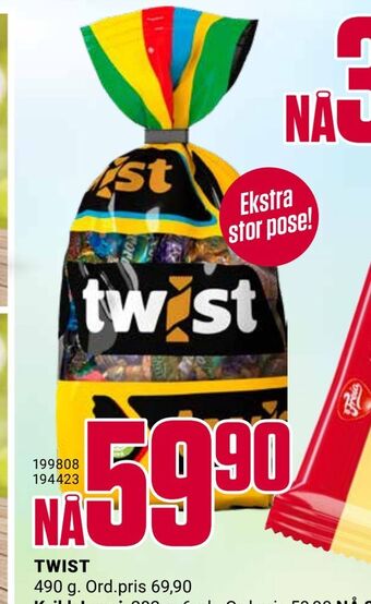Europris Twist tilbud