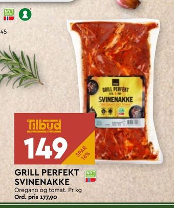 Coop Mega Grill perfekt svinenakke tilbud