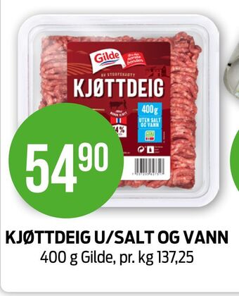 Kiwi Kjøttdeig u/salt og vann tilbud