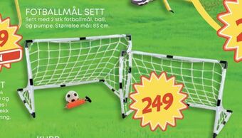 Extra Leker Fotballmål sett tilbud