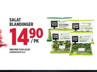 Jacobs Salat blandinger tilbud
