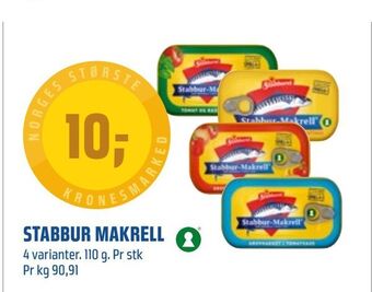 Coop Obs Stabbur makrell tilbud