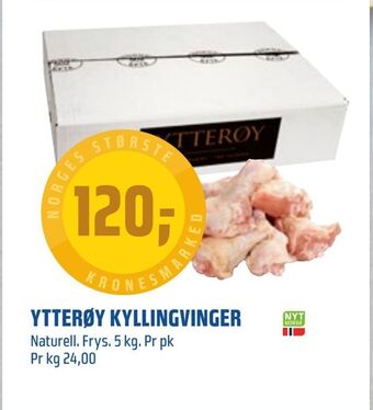 Coop Obs Ytterøy kyllingvinger tilbud