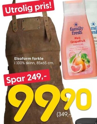 Rusta Elsaform forkle tilbud