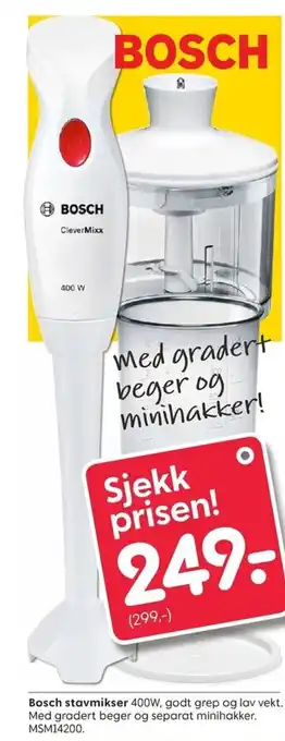 Bosch stavmikser