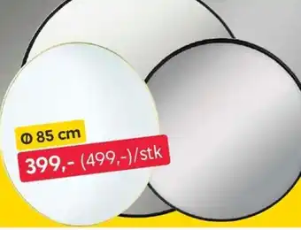 Rusta Speil 33 cm tilbud