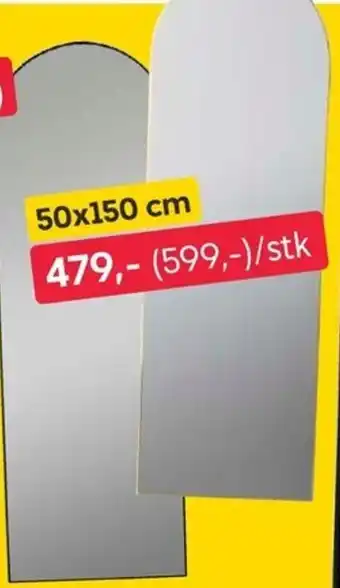 Rusta Speil 50x150 cm tilbud