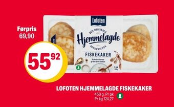 Coop Extra Lofoten hjemmelagde fiskekaker tilbud