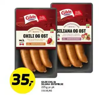 Bunnpris Gilde pølser tilbud